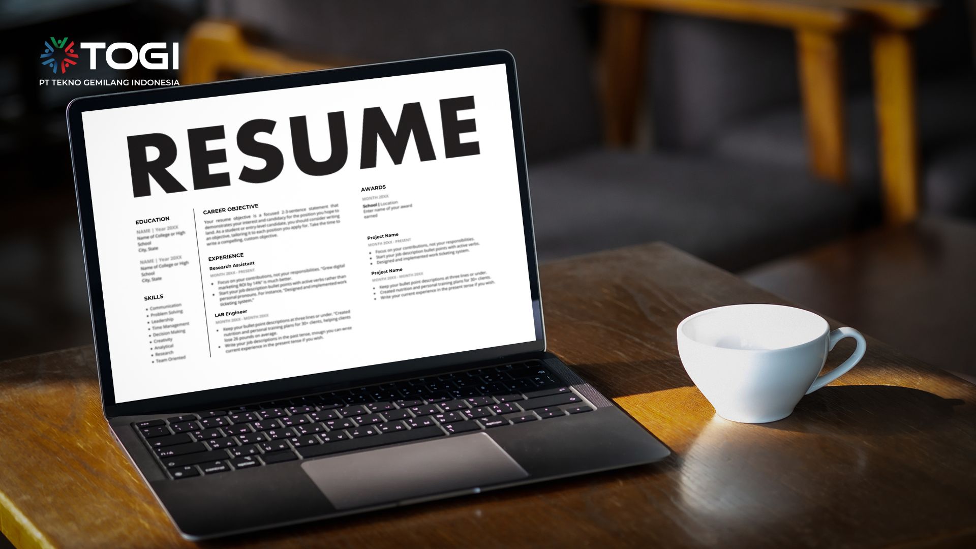resume UX designer
