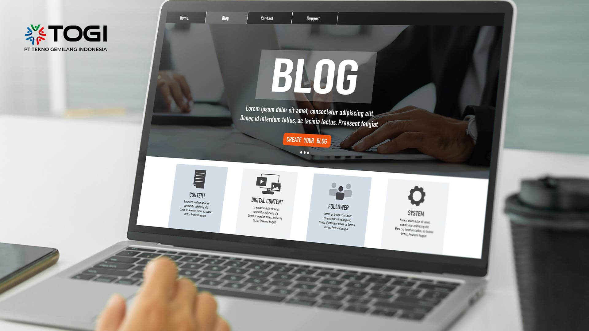 Perbedaan Blog dan Wordpress